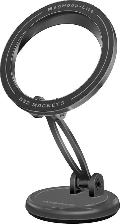 Promate 360° Cradleless MagSafe Compatible Smartphone Mount - Black