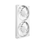 NZXT F240 RGB Core Fan Single Frame - White