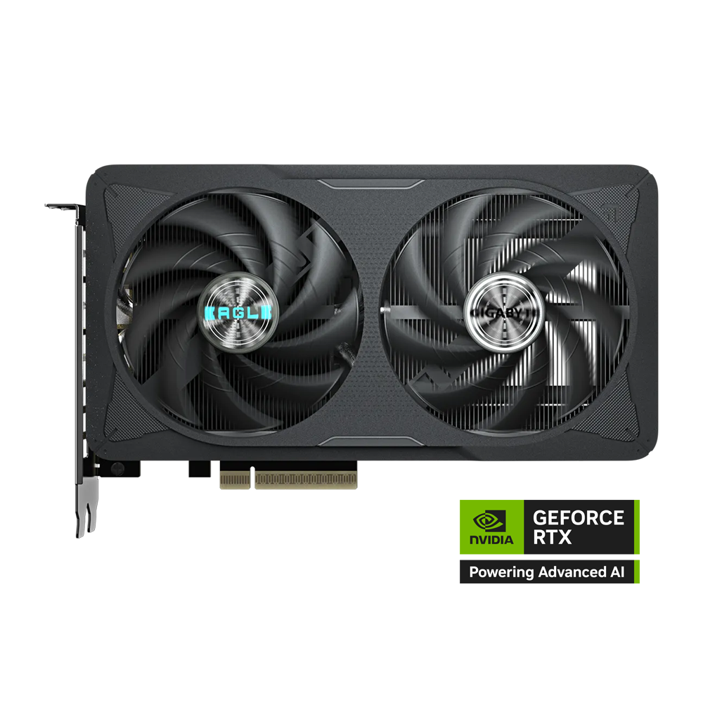 GIGABYTE EAGLE GeForce RTX 5060 OC Graphic Card - 8GB / 28Gbps / 128-bit / HDMI / DisplayPort / Black