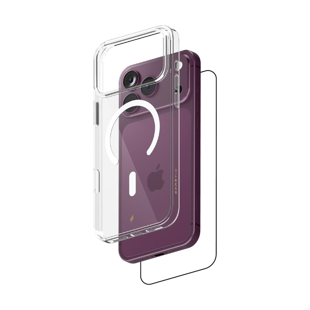Smartix Ultraguard Magnetic Bundle (Case + Screen Protector) For Apple iPhone 18 Pro Max - Clear