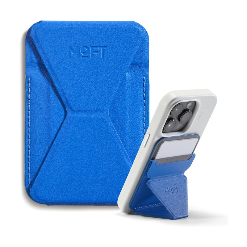 MOFT Magnetic Wallet and Phone Stand - Sapphire