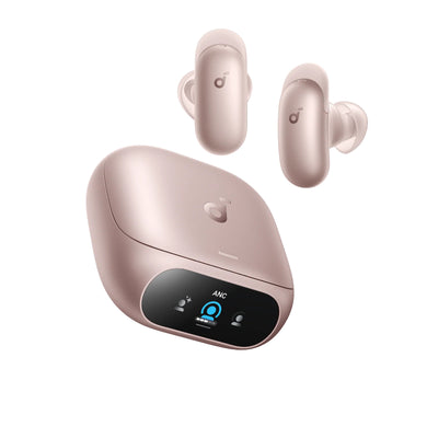 سماعات الأذن Soundcore Liberty 5 برو المزودة بتقنية إلغاء برو - بلوتوث  زهري ذهبي