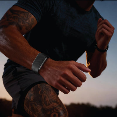 Pawa Riva Screenless Band With ECG Function - Bluetooth / 180mAh / Black