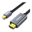 Mowsil Mini DisplayPort to HDMI Cable - 4K / 2 Meter