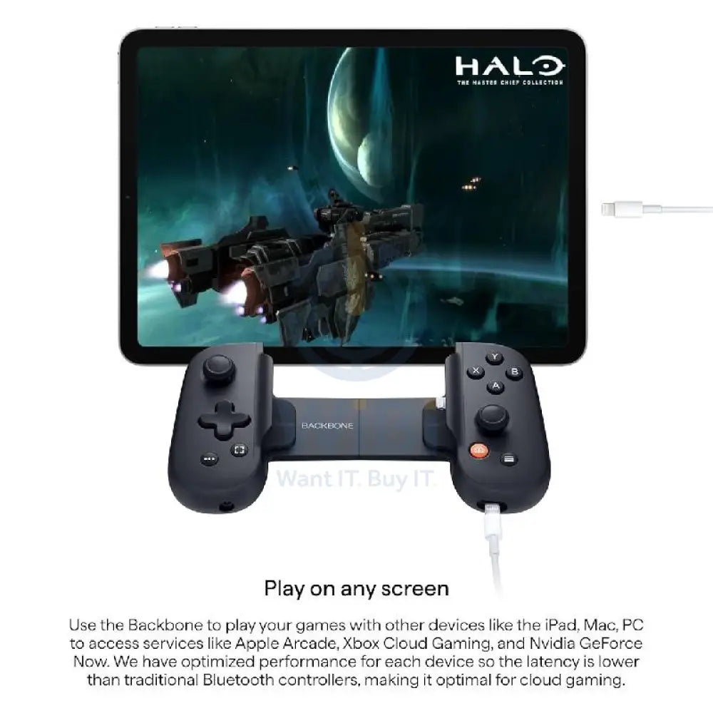 Backbone Mobile Gaming Controller - Wired / Black Accessories > Gaming Controllers