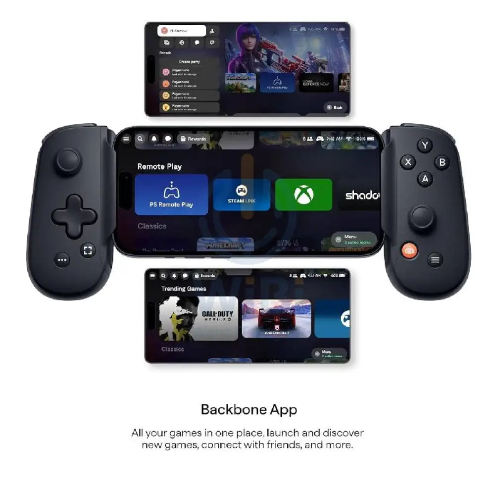 Backbone Mobile Gaming Controller - Wired / Black Accessories > Gaming Controllers