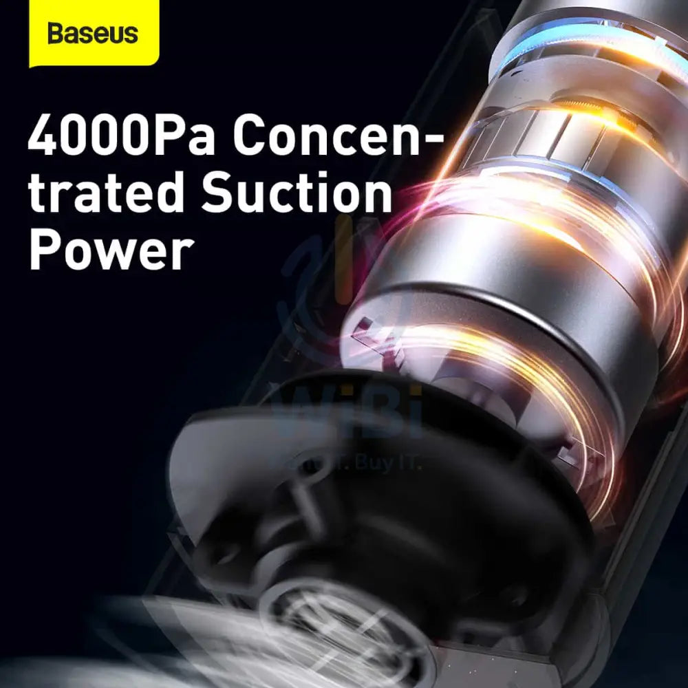 Baseus A1 Car Vacuum Cleaner - 4000PA / Type-C / Black Accessories > Other Accessories