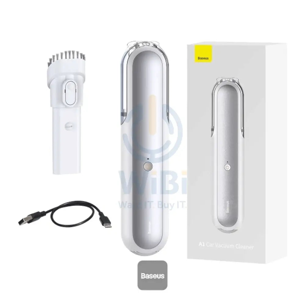 Baseus A1 Car Vacuum Cleaner - 4000PA / Type-C / White Accessories > Other Accessories