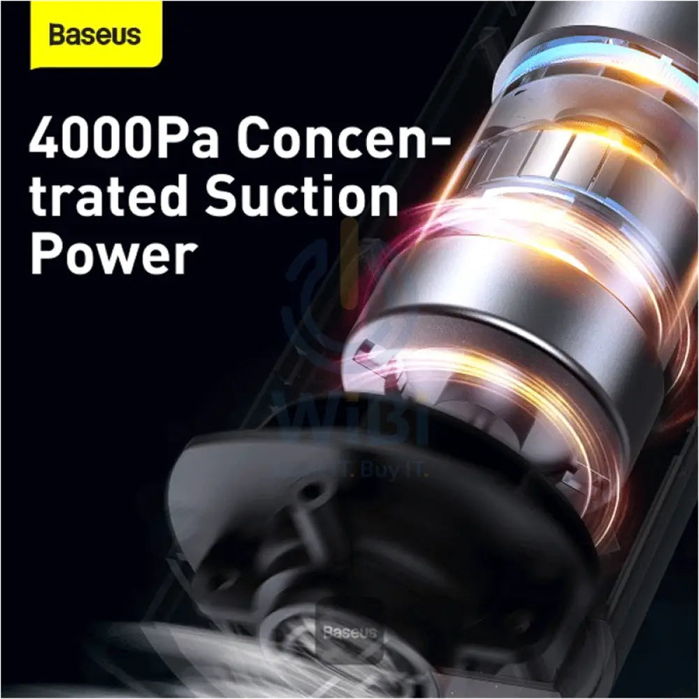 Baseus A1 Car Vacuum Cleaner - 4000PA / Type-C / White Accessories > Other Accessories