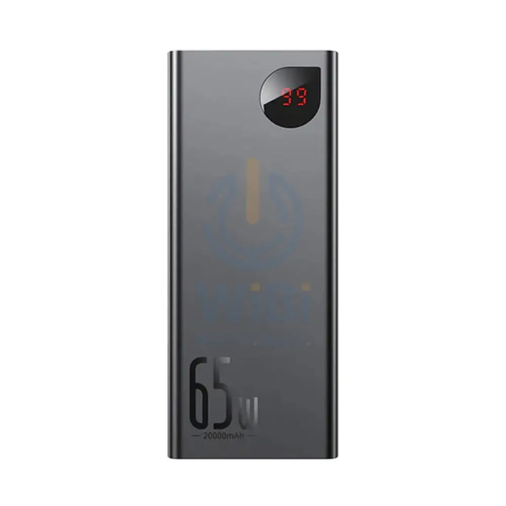 Baseus Adaman Metal Digital Display Power Bank - PD 65W/ 20000mAh/ Black Accessories > Power Bank > Offer Zone