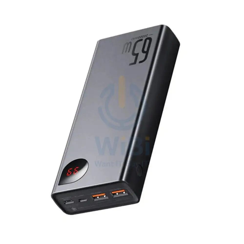 Baseus Adaman Metal Digital Display Power Bank - PD 65W/ 20000mAh/ Black Accessories > Power Bank > Offer Zone