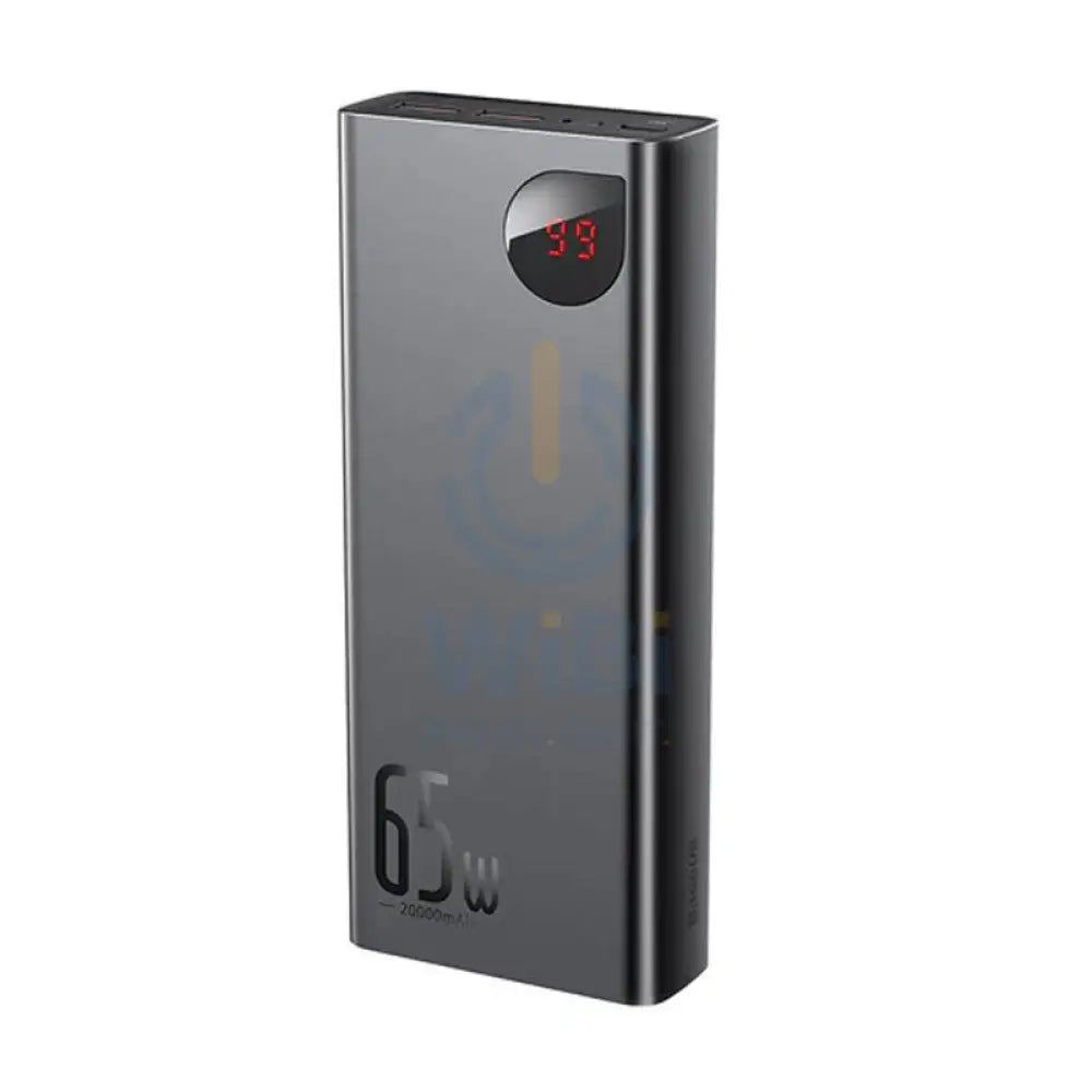 Baseus Adaman Metal Digital Display Power Bank - PD 65W/ 20000mAh/ Black Accessories > Power Bank > Offer Zone