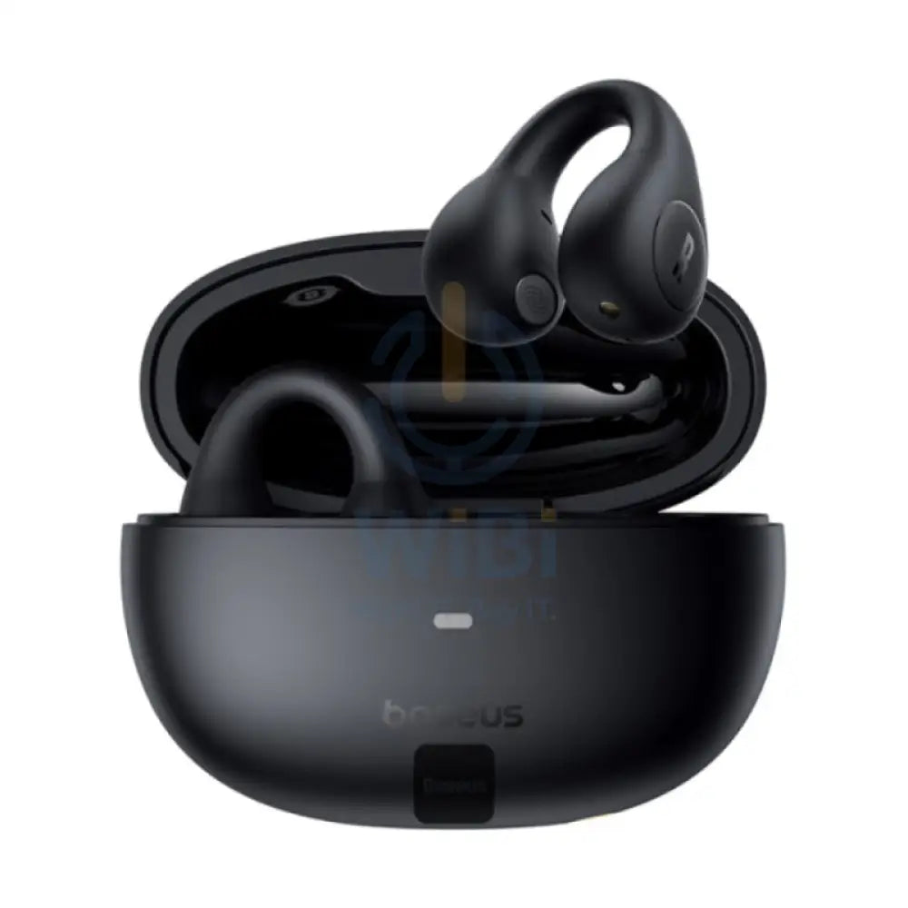Baseus AirGo AS01 Open Ear Clip On Wireless Earbuds - Bluetooth / Black Accessories > Audio > Headphones