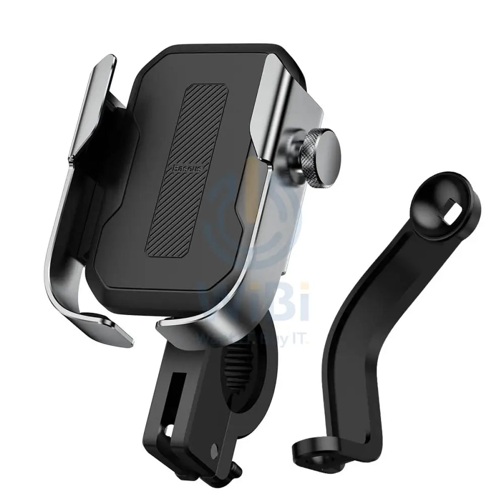 Baseus Armor Motorcycle holder（Applicable for bicycle）- Black Accessories > Mobiles & Tablets > Mobiles > Mobile Holder