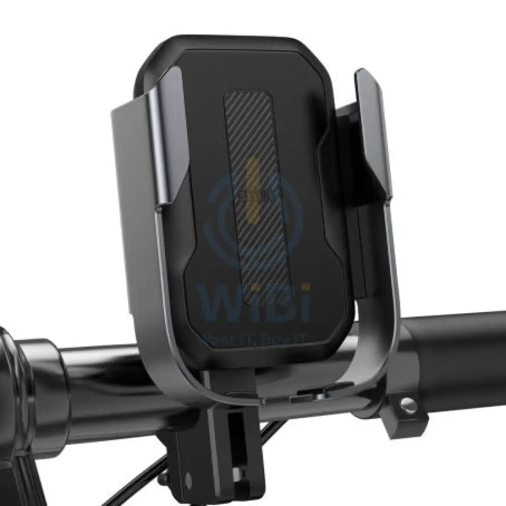 Baseus Armor Motorcycle holder（Applicable for bicycle）- Black Accessories > Mobiles & Tablets > Mobiles > Mobile Holder