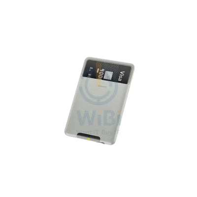 Baseus back stick silicone card bag - French grey Accessories > Other Peripherals