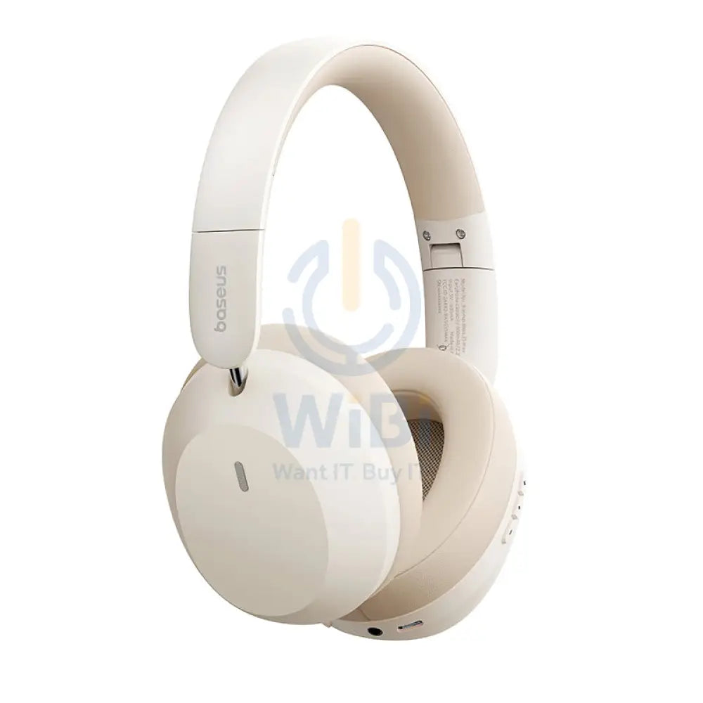 Baseus Bass 35 Max Wireless Headphones - Bluetooth / Stellar White Accessories > Audio > Headphones