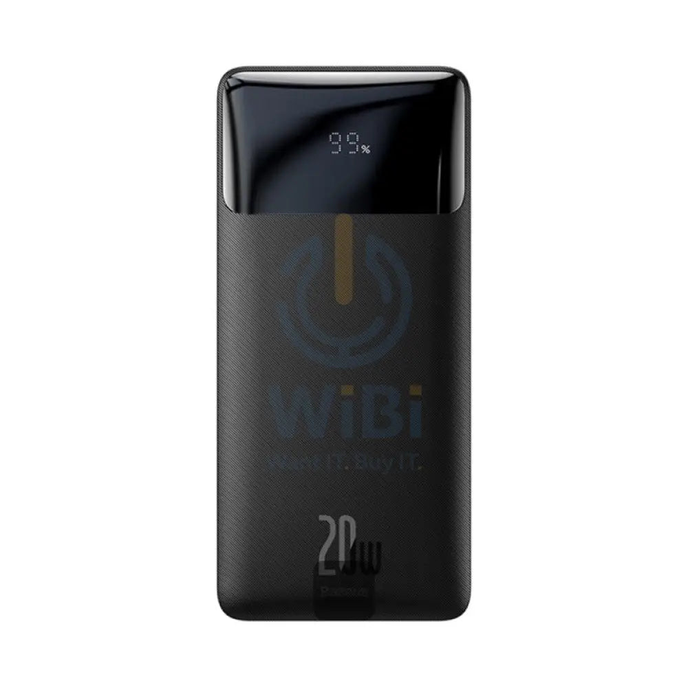 باسيوس BiPow رقمية شاشة طاقة Bank - 10000mAh / 20W / أسود اكسسوارات > طاقة Bank