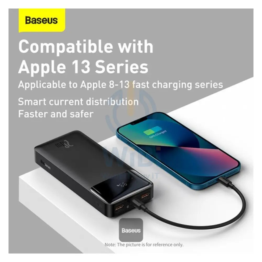 باسيوس BiPow رقمية شاشة طاقة Bank - 20000mAh / 20W / أسود اكسسوارات > طاقة Bank > Offer منطقة