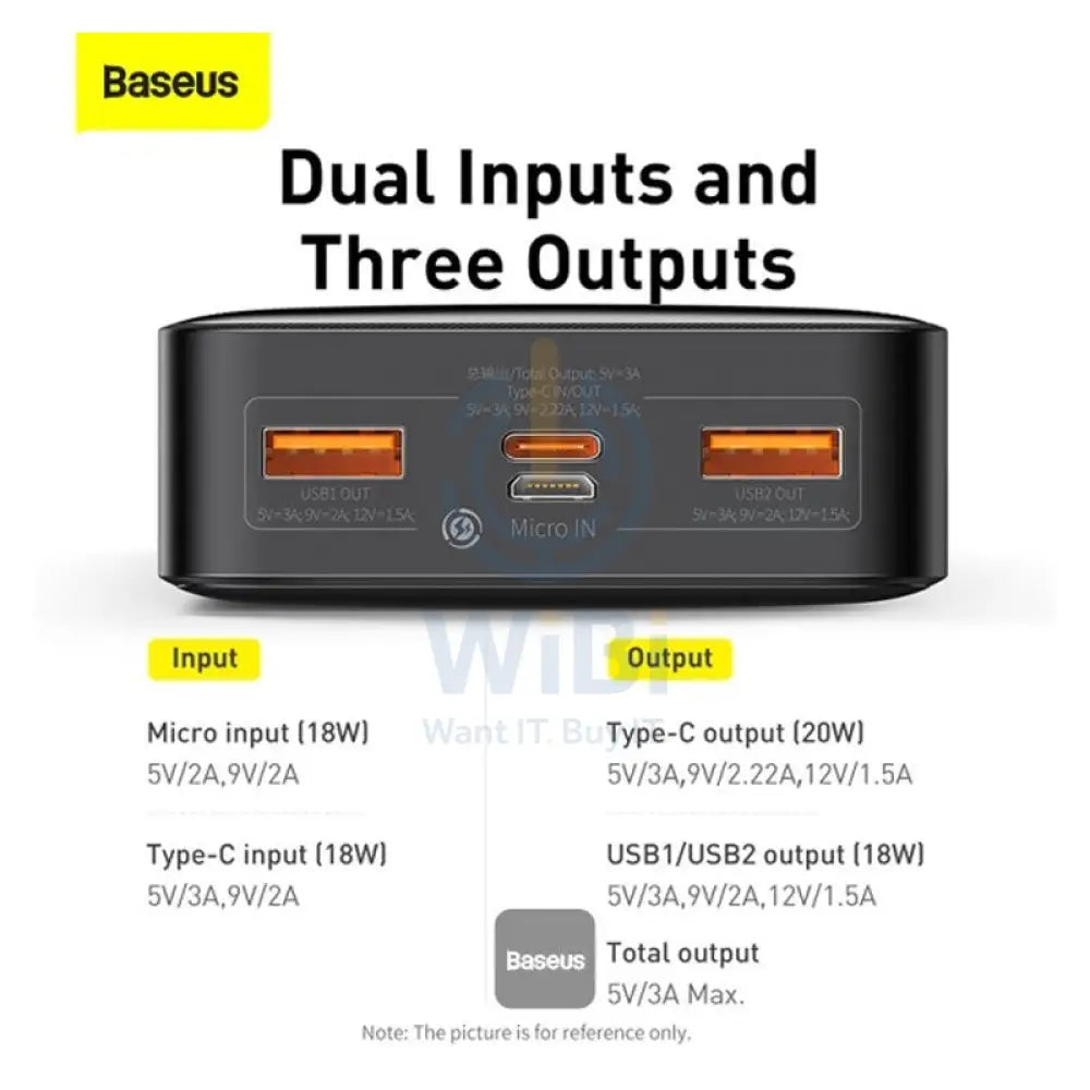 باسيوس BiPow رقمية شاشة طاقة Bank - 20000mAh / 20W / أسود اكسسوارات > طاقة Bank > Offer منطقة