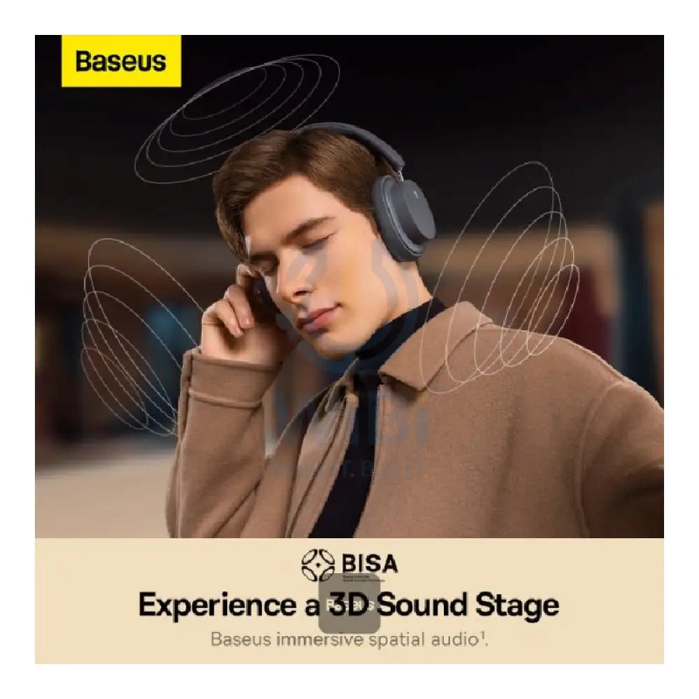 Baseus Bowie D05 Wireless Headphones - Grey Accessories > Audio > Headphones