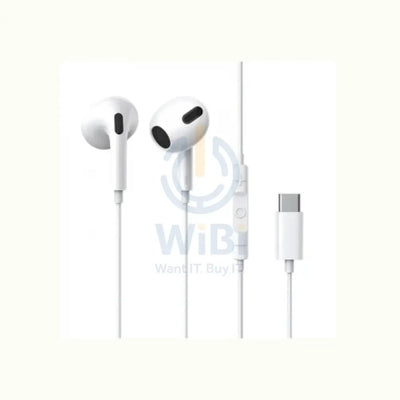 Baseus C17 Enock USB-C lateral in-ear Wired Earphone - White Accessories > Audio > Headphones