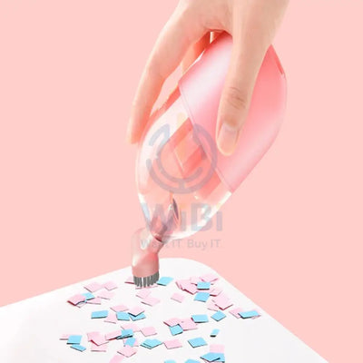Baseus C2 Desktop Capsule Vacuum Cleaner - 1000pa Suction / Pink Accessories > Smart Devices