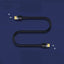 Baseus Cafule 4K HDMI Male To 4K HDMI Male Adapter Cable - 2.0 / Dark Gray + Black Line