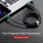 Baseus Cafule Type-C Charging Cable - 2 Meter / 2A / Black Accessories > Cables & Converters > Cables