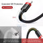 Baseus Cafule Type-C Charging Cable - 2 Meter / 2A / Black Accessories > Cables & Converters > Cables