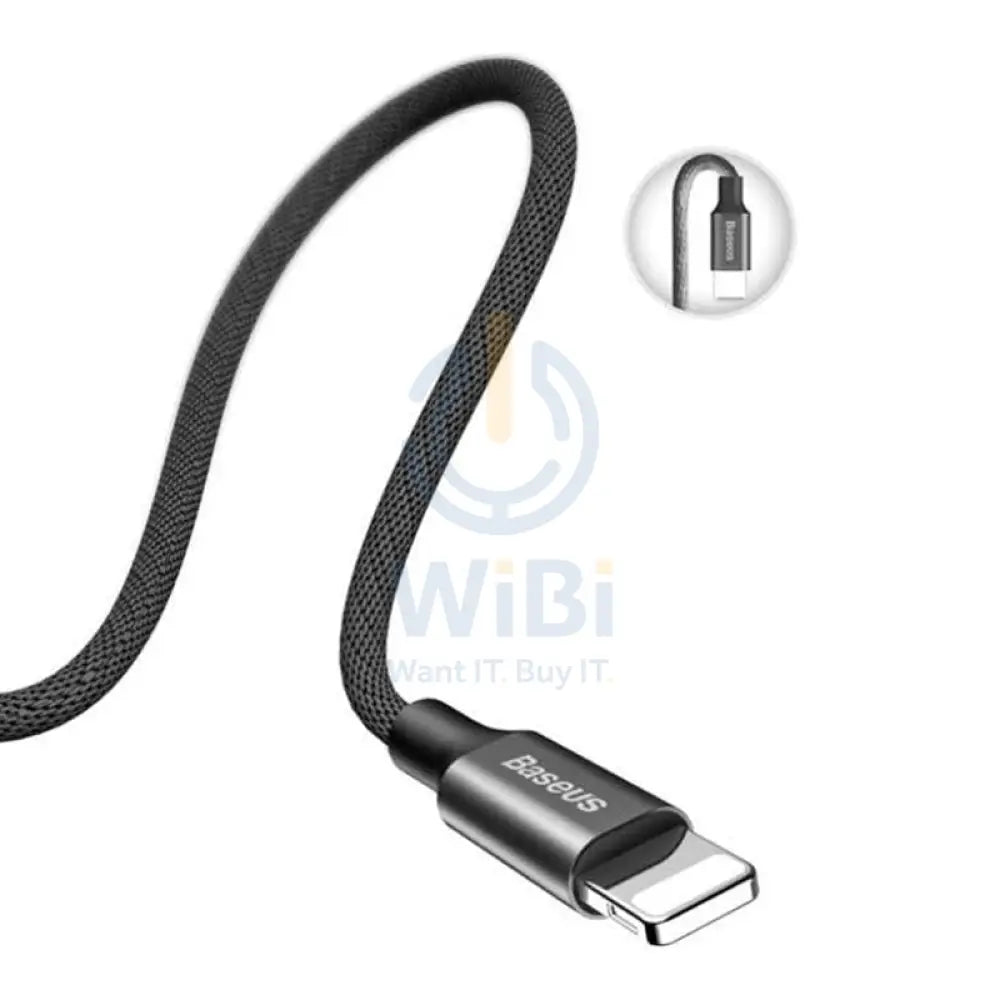 Baseus Cafule USB to Lightning Cable - 3 Meters / Black Accessories > Cables & Converters > Cables
