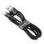 Baseus Cafule USB to Lightning Cable / 3 Meters - Gray/Black Accessories > Cables & Converters > Cables > Offer Zone