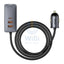 Baseus Car Charger - 2 x USb / 2 x Type-C - 120W / Gray Accessories > Power Adapters