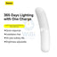 Baseus Crescent Moon Human Body Induction Night Light - 800mAh / 3,000K / White