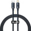Baseus Crystal Shine Cable Type-C To Lightning Fast Charging Cable - 20W / 1.2M / Black Accessories > Cables &