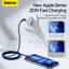 Baseus Crystal Shine Cable Type-C To Lightning Fast Charging Cable - 20W - 1.2M / Blue Accessories > Cables &