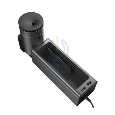 Baseus Deluxe Metal Car Organizer & Charger - USB / Black