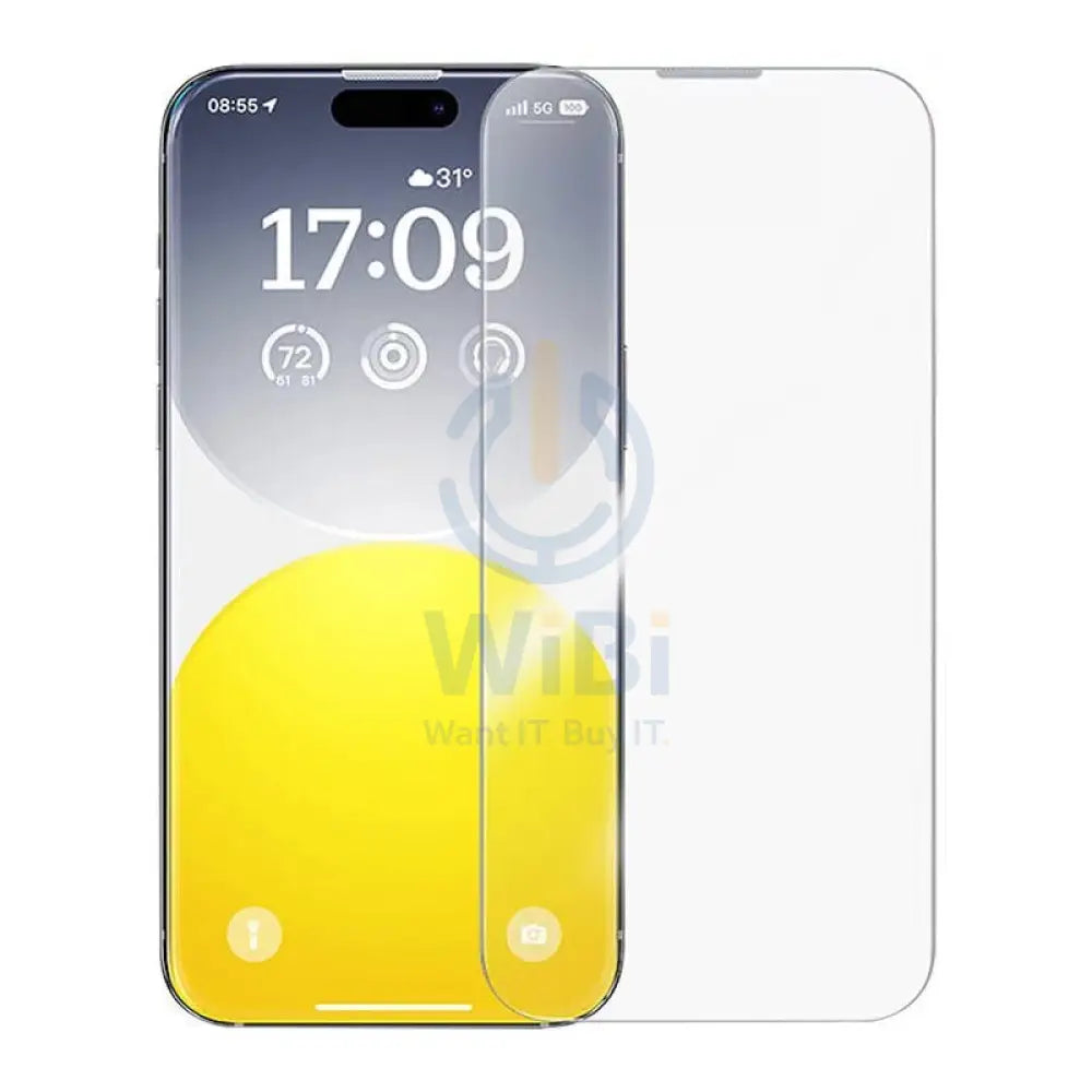 Baseus Diamond Series Full Coverage Glass Screen Protector - Apple iPhone 15 Pro Max / Clear Accessories > Mobiles &