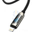 Baseus Display Fast Charging Data Cable Type-C to IP - 20W / 2m / Black Accessories > Cables & Converters > Cables >