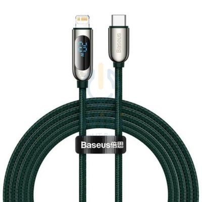 Baseus Display Fast Charging Data Cable Type-C to Lightning - 20W / 2m / Green Accessories > Cables & Converters >