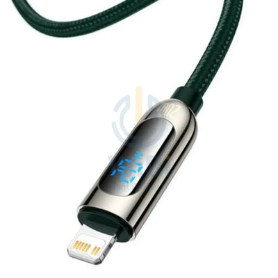 Baseus Display Fast Charging Data Cable Type-C to Lightning - 20W / 2m / Green Accessories > Cables & Converters >