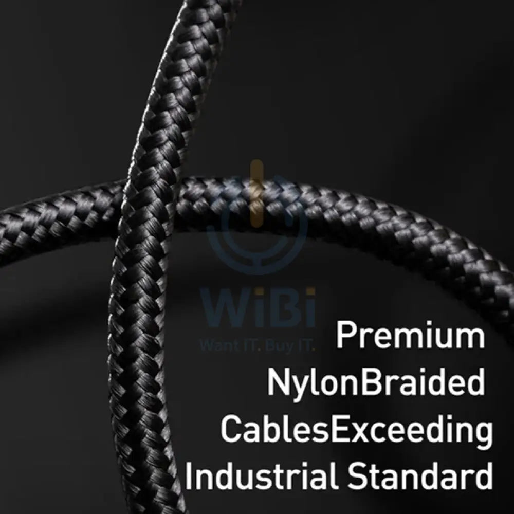 Baseus Display Fast Charging Data Cable USB to Type-C - 66W / 2m / Black Accessories > Cables & Converters > Cables >