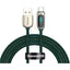 Baseus Display Fast Charging Data Cable - USB / Type-C / 66W / 1 Meter / Green Accessories > Cables & Converters >