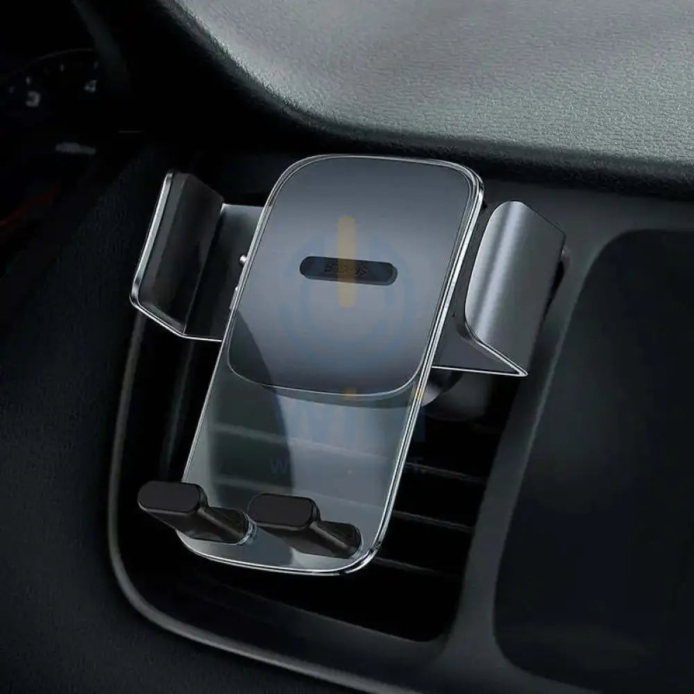 Baseus Easy Control Clamp Car Mount Holder (A Set) - Black Accessories > Mobiles & Tablets > Mobiles > Mobile Holder