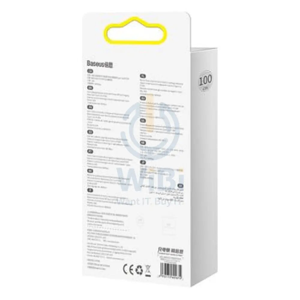Baseus Explorer Series Auto Power-Off Fast Charging Data Cable Type-C to Lightning - 20W / 1m / Blue Accessories >