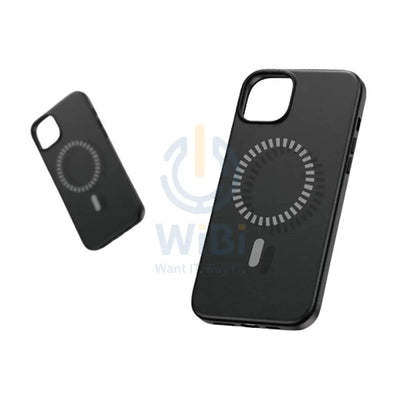 Baseus Fauxther Series Magnetic Case for iPhone 15 Plus - Cluster Black Accessories > Mobiles & Tablets > Mobiles >