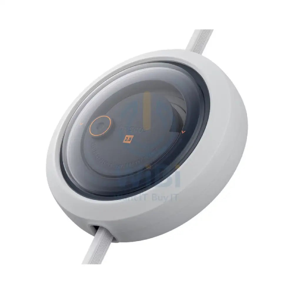 باسيوس شحن كابل  يو اس بي/ مايكرو يو اس بي  لايتننج  100 واط / 1.1 متر  أبيض اكسسوارات  كبلات