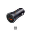 Baseus Golden Contactor Max Dual Fast Charger - Car Charger / U + C 60W / Dark Gray Accessories > Mobiles & Tablets >