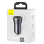 Baseus Golden Contactor Max Dual Fast Charger - Car Charger / U + C 60W / Dark Gray Accessories > Mobiles & Tablets >