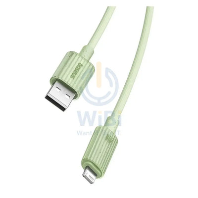 Baseus Habitat Series Fast Charging USB-A to Lightning Cable - 1m / Natural Green Accessories > Cables & Converters >